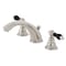 Kingston Brass KB966AKLPN Duchess Widespread Bathroom Faucet W/ Plastic Pop-Up, Nickel KB966AKLPN - alternate 1